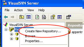 Visual SVN (Adding Repo)